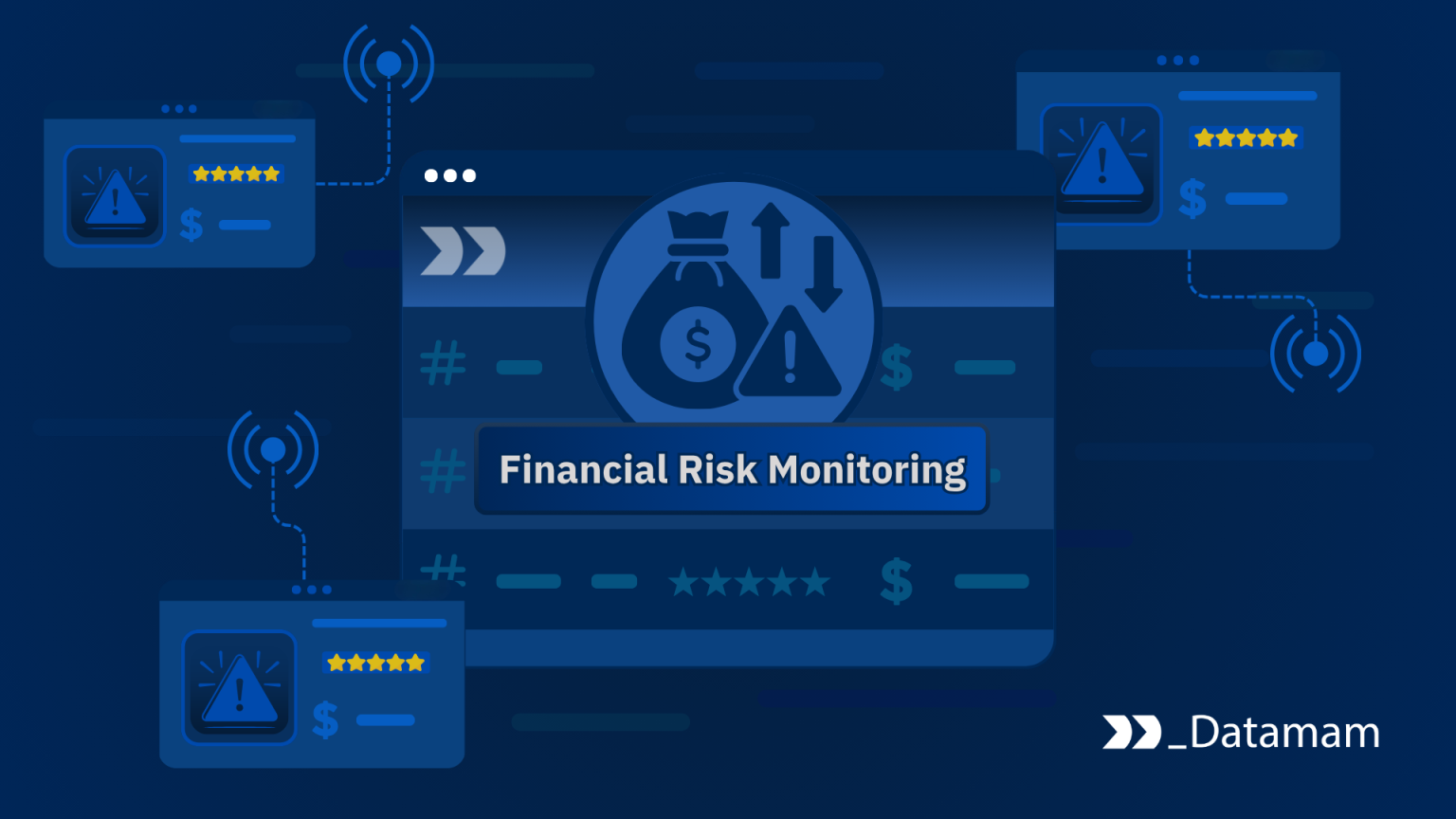 Financial Risk Monitoring Using External Data | Datamam